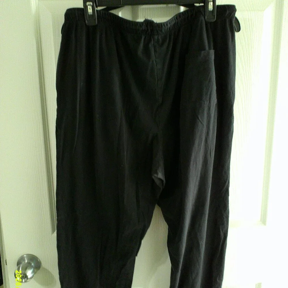 VICTORIA SECRET | Rhinestone Graphic Cotton PJ Set | BLACK | LARGE